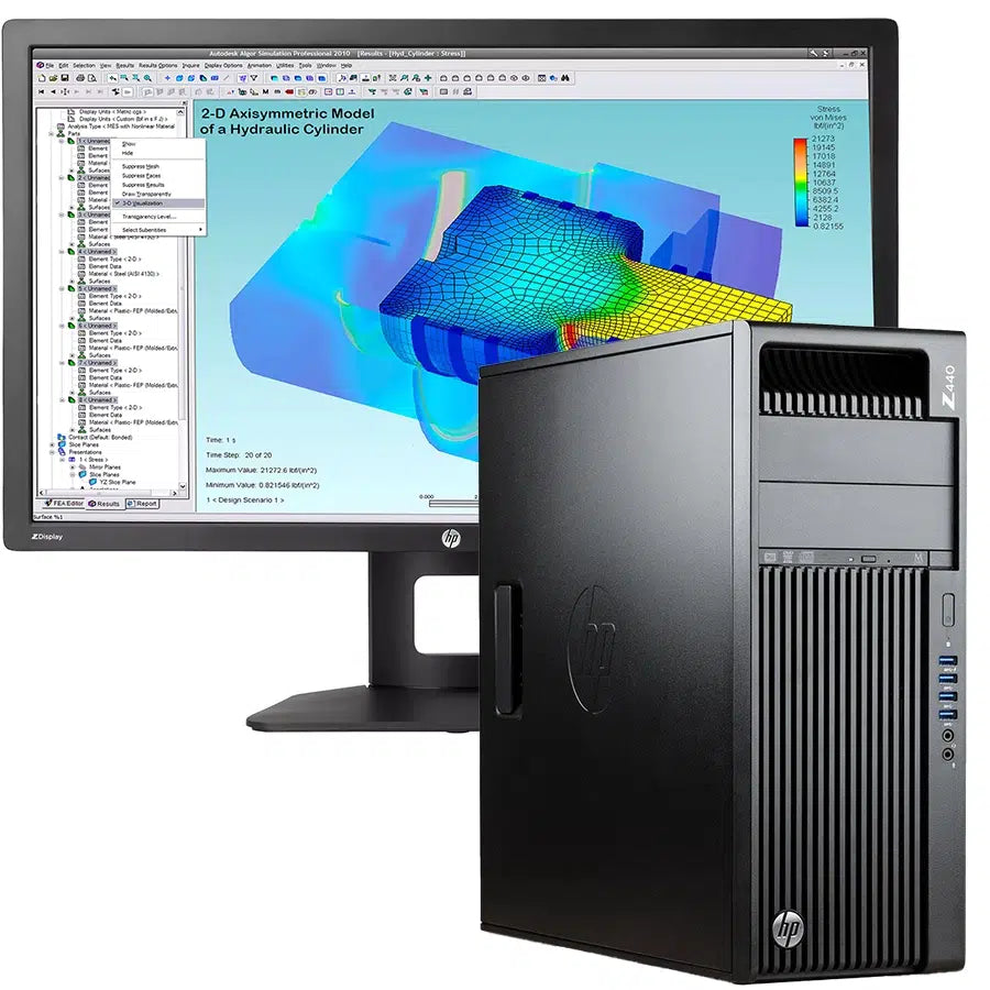 Bundle HP Z440 Workstation RX470 + HP Z27i Bundle HP Z440 Workstation RX470 + HP Z27i